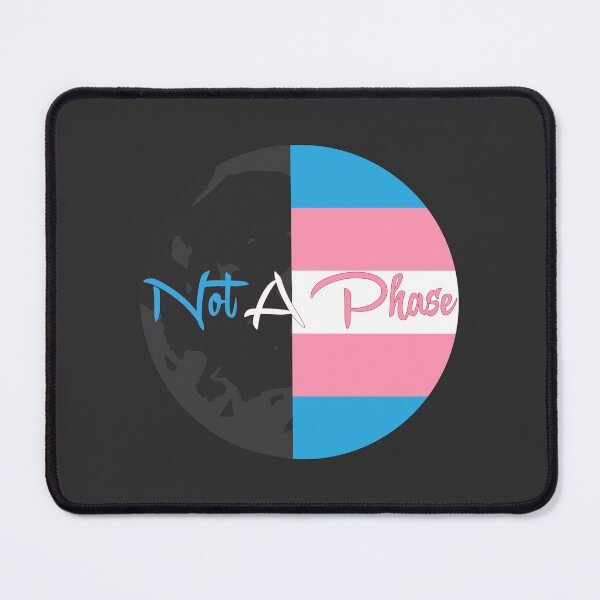 Item preview, Not A Phase Trans Pride Flag Circle Graphic designed and sold by EchoPrint Co..