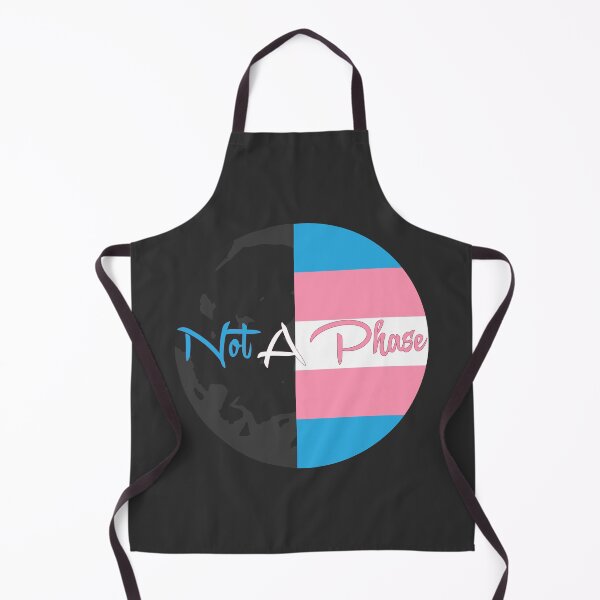 Item preview, Not A Phase Trans Pride Flag Circle Graphic designed and sold by EchoPrint Co..