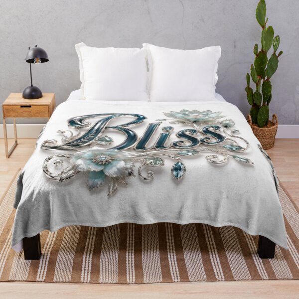 Item preview, 3D Jewelry​ Bliss Typography​ designed and sold by Adisak-designs.