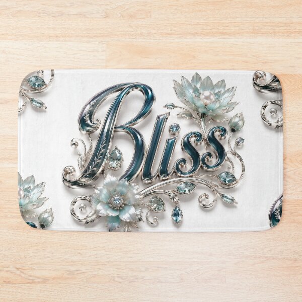 Item preview, 3D Jewelry​ Bliss Typography​ designed and sold by Adisak-designs.