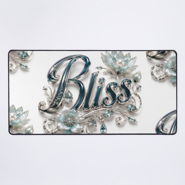 Item preview, 3D Jewelry Bliss Typography designed and sold by Adisak-designs.