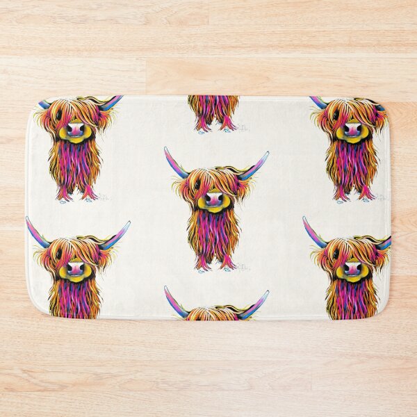 Item preview, HiGHLaND CoW PRiNT SCoTTiSH ' ONioN  ' BY SHiRLeY MacARTHuR designed and sold by Shirley MacArthur Art.