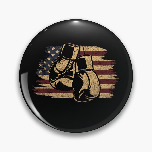 Item preview, Boxing Gloves Americana Retro Fighter Spirit designed and sold by Moizento.