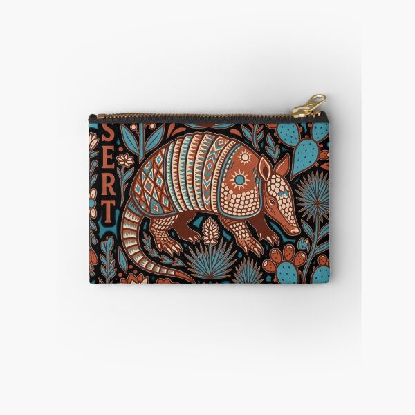 Item preview, Desert Spirit – Southwestern Armadillo Boho Folk Art Illustration designed and sold by NeonSketch Lab.