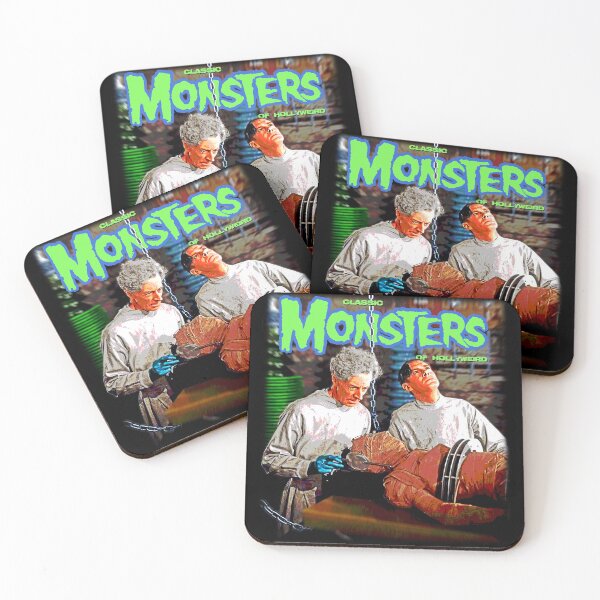 Item preview, Classic Monsters of Hollyweird Dr F. and Pretorius Tribute designed and sold by 90snerd.