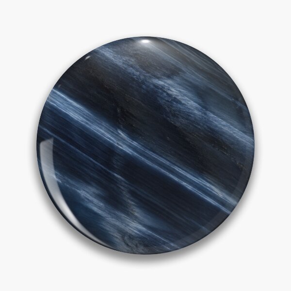 Item preview, Hawk Eye Quartz Gemstone Texture in Midnight Navy Blue and Black with Silky Fibrous Bands, Dark Mineral Pattern and Moody Natural Stone Aesthetic designed and sold by SurfaceCraft Studio.