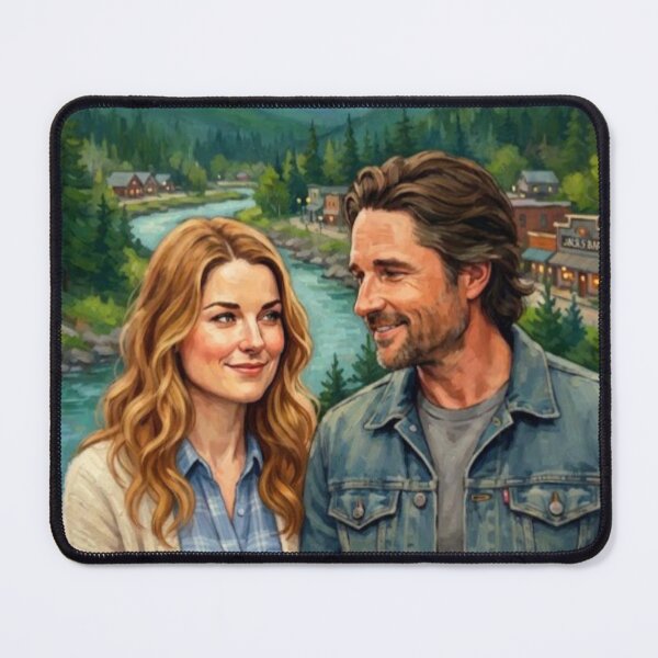 Item preview, Virgin River Romantic Drama Fine Art Tribute designed and sold by Art's Diner.