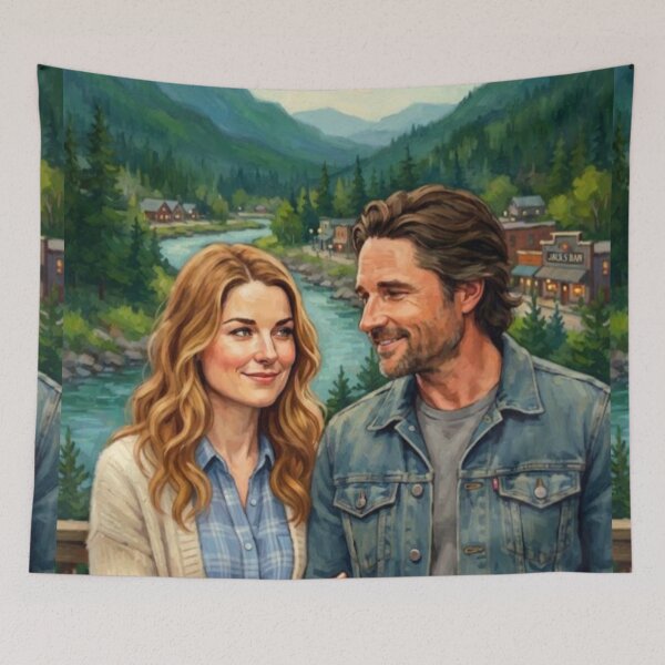 Item preview, Virgin River Romantic Drama Fine Art Tribute designed and sold by Art's Diner.