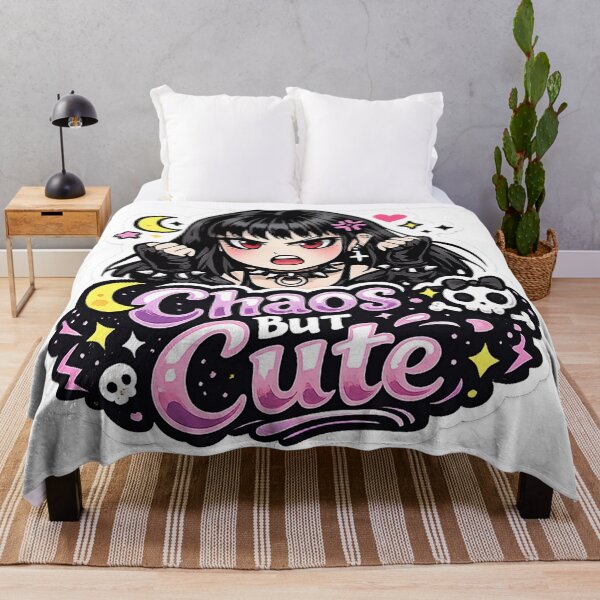 Item preview, Chaos But Cute Goth Girl designed and sold by AnnekeJordaan.