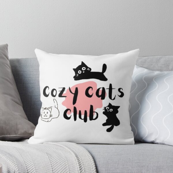 Item preview, cozy cats club designed and sold by NR designs .
