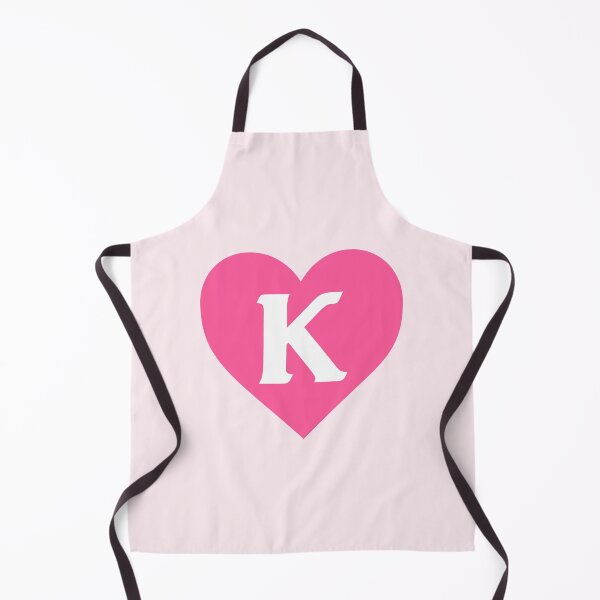 Item preview, Alphabet Letter K Pink Heart designed and sold by Jeallan Designs.