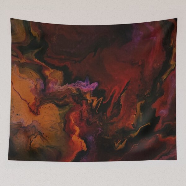 Item preview, Passionate impulse - Fluid abstract art F. Barakatt designed and sold by F. Barakatt Studio.