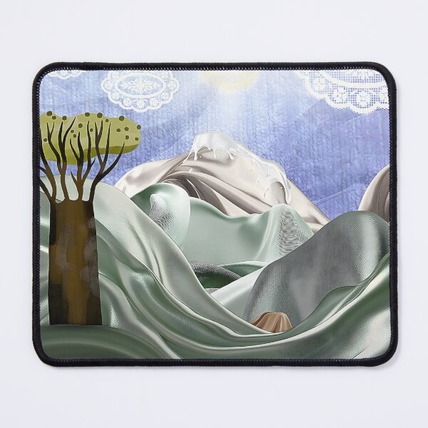 Item preview, Surreal fabric landscape with tree designed and sold by Agnisherl.
