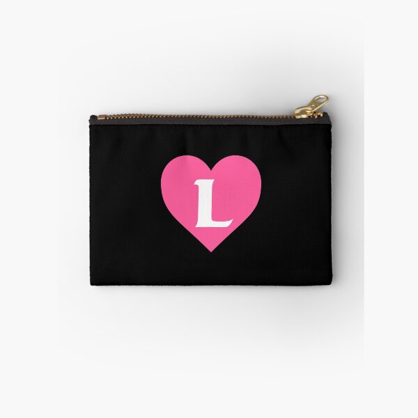 Item preview, Alphabet Letter L Pink Heart designed and sold by Jeallan Designs.