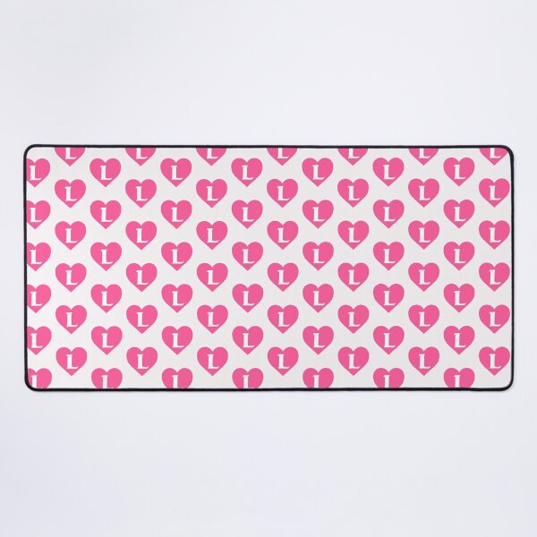 Item preview, Alphabet Letter L Pink Heart designed and sold by Jeallan Designs.