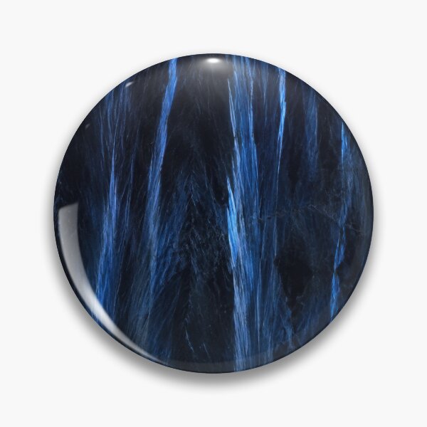 Item preview, Hawk Eye Quartz Gemstone Texture with Deep Cobalt Blue Fibers and Striking Vertical Crystal Formation designed and sold by SurfaceCraft Studio.