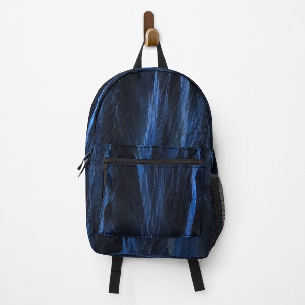 Item preview, Hawk Eye Quartz Gemstone Texture with Deep Cobalt Blue Fibers and Striking Vertical Crystal Formation designed and sold by SurfaceCraft Studio.