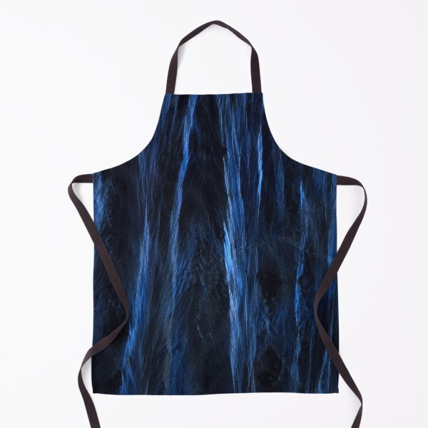 Item preview, Hawk Eye Quartz Gemstone Texture with Deep Cobalt Blue Fibers and Striking Vertical Crystal Formation designed and sold by SurfaceCraft Studio.