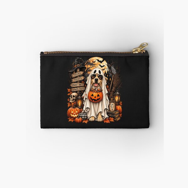 Item preview, Halloween Ghost Dog - Golden Retriever Spooky Tricks Treats Design designed and sold by Lozarux.