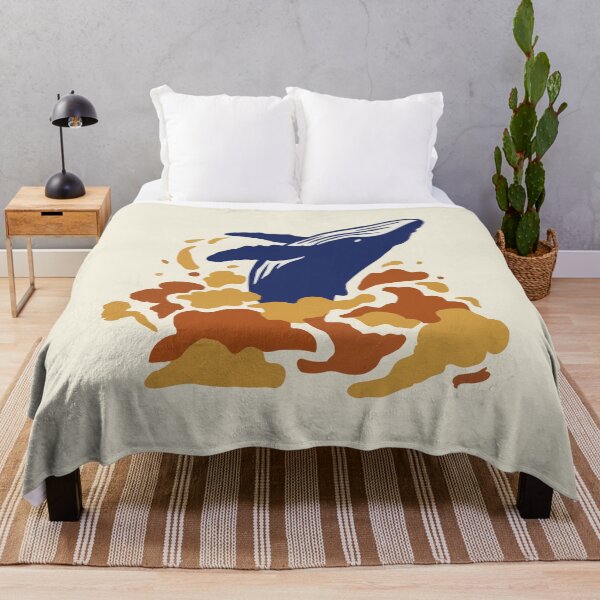 Item preview, Humpback Whale Sunset Clouds designed and sold by Gkinoki.