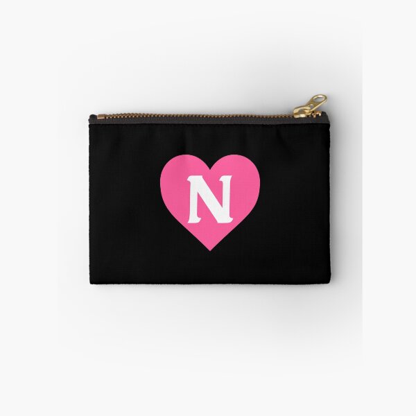 Item preview, Alphabet Letter N Pink Heart designed and sold by Jeallan Designs.