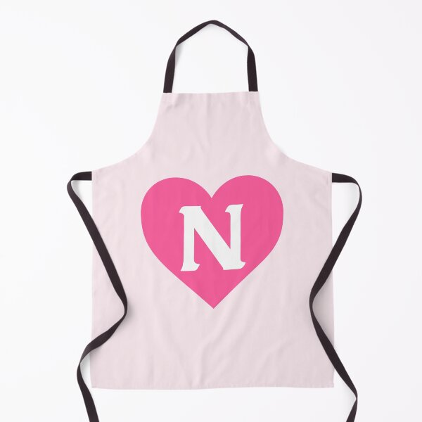Item preview, Alphabet Letter N Pink Heart designed and sold by Jeallan Designs.