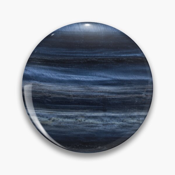 Item preview, Hawk Eye Quartz Gemstone Texture with Silky Navy Blue Chatoyant Bands and Elegant Dark Stone Stripes designed and sold by SurfaceCraft Studio.