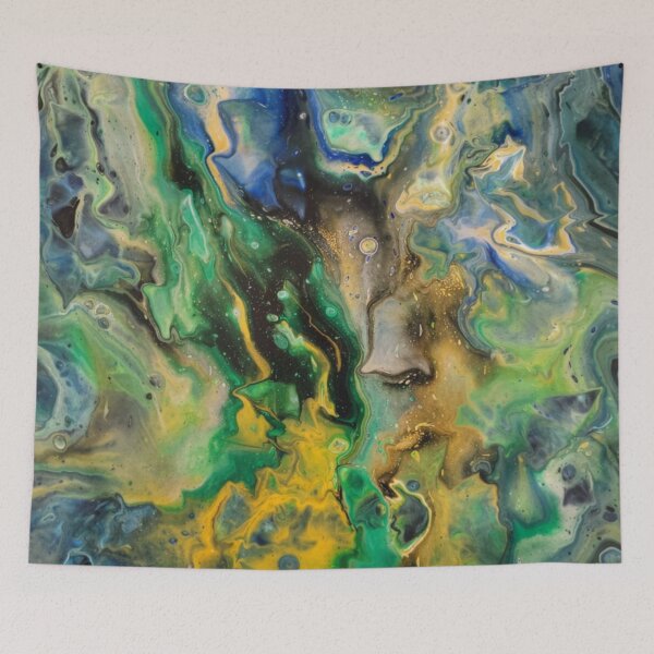 Item preview, The Profile of the Shadow - Fluid Abstract Art F. Barakatt designed and sold by F. Barakatt Studio.