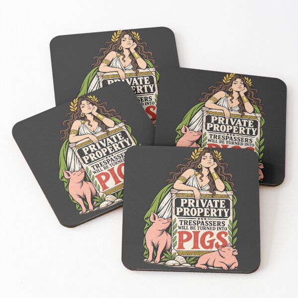 Item preview, The Intruders Will Be Turned into Pigs – Circe Greek Mythology designed and sold by yayor.