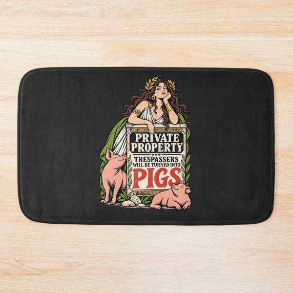 Item preview, The Intruders Will Be Turned into Pigs – Circe Greek Mythology designed and sold by yayor.