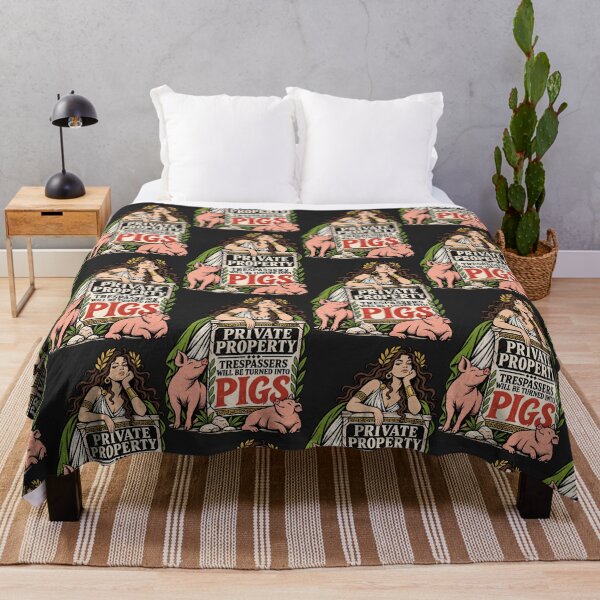 Item preview, The Intruders Will Be Turned into Pigs – Circe Greek Mythology designed and sold by yayor.