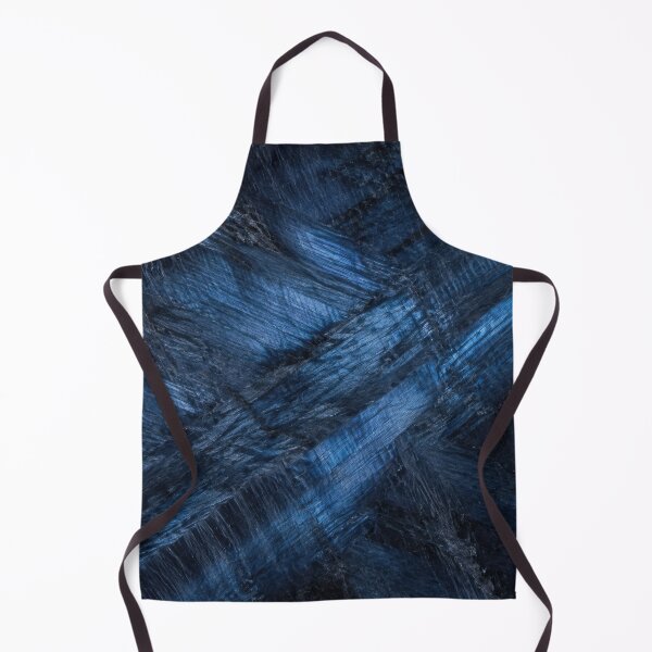 Item preview, Hawk Eye Quartz Gemstone Texture with Electric Blue Fibrous Crystal Bands and Dark Midnight Mineral Pattern designed and sold by SurfaceCraft Studio.