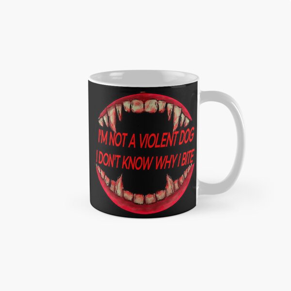 Item preview, I DON'T KNOW WHY I BITE - Dog art designed and sold by edenpvl.