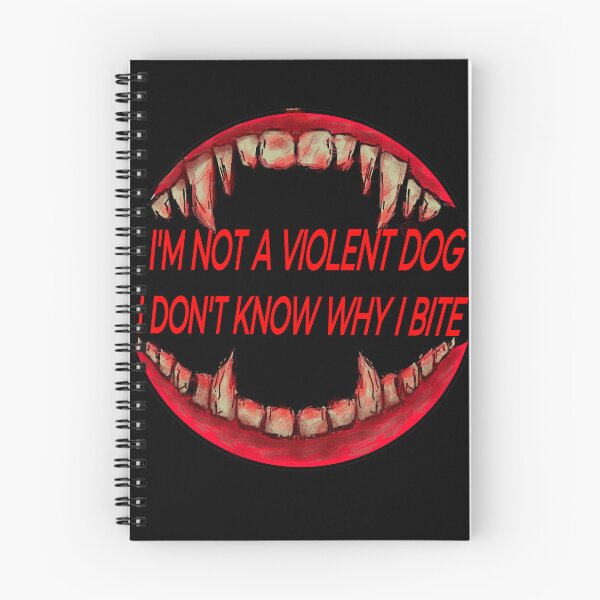 Item preview, I DON'T KNOW WHY I BITE - Dog art designed and sold by edenpvl.