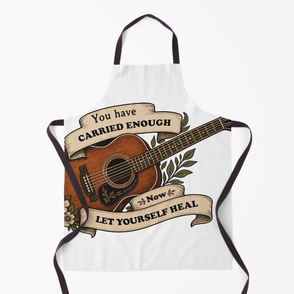 Item preview, Acoustic Guitar Healing Quote designed and sold by Red1-Emporium.