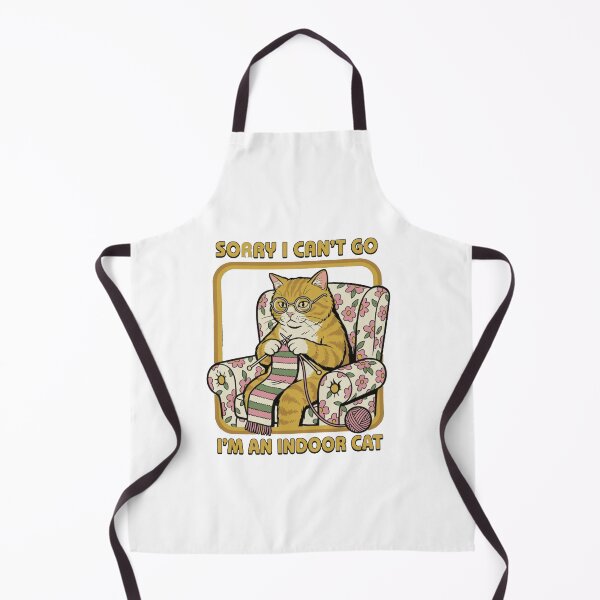 Item preview, Sorry I Can't Go I'm an Indoor Cat Funny Cat designed and sold by roartusa.