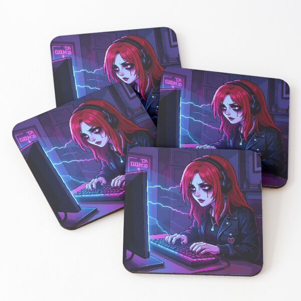 Item preview, Gamer girls don't sleep designed and sold by Creepy Princess Creations.