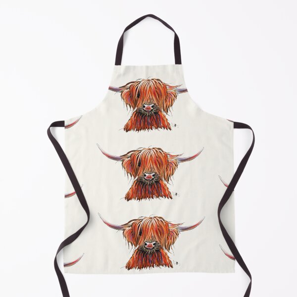 Item preview, CoW PRiNT SCoTTiSH HiGHLaND ' HeNRY B ‘ by SHiRLeY MacARTHuR designed and sold by Shirley MacArthur Art.