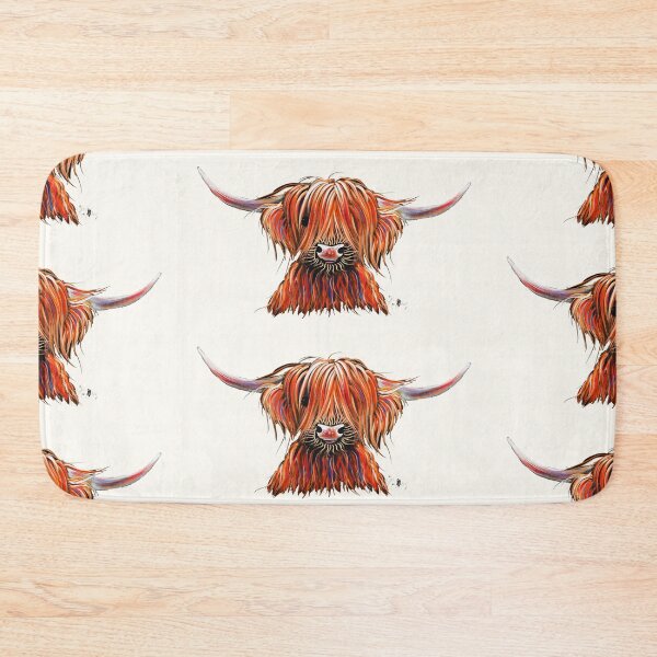 Item preview, CoW PRiNT SCoTTiSH HiGHLaND ' HeNRY B ‘ by SHiRLeY MacARTHuR designed and sold by Shirley MacArthur Art.