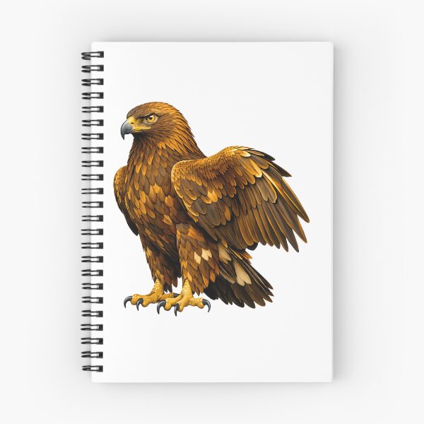 Artikelvorschau, Majestätische Illustration eines Steinadlers entworfen und verkauft von AmirArtisanVibe.