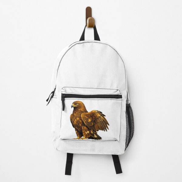 Item preview, Majestic Golden Eagle Illustration designed and sold by AmirArtisanVibe.