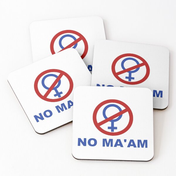 Item preview,  No Ma'am Retro Logo designed and sold by cuncung33.