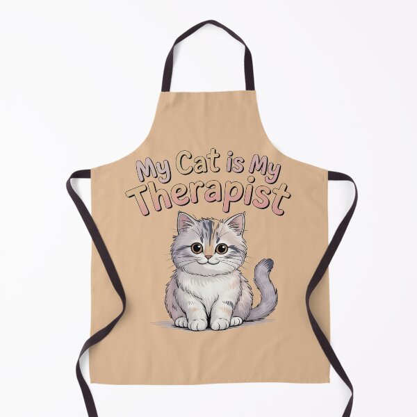 Item preview, My cat is my therapist designed and sold by Moonody Designs.