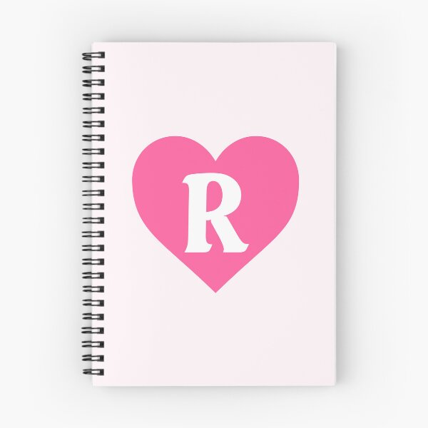 Item preview, Alphabet Letter R Pink Heart designed and sold by Jeallan Designs.