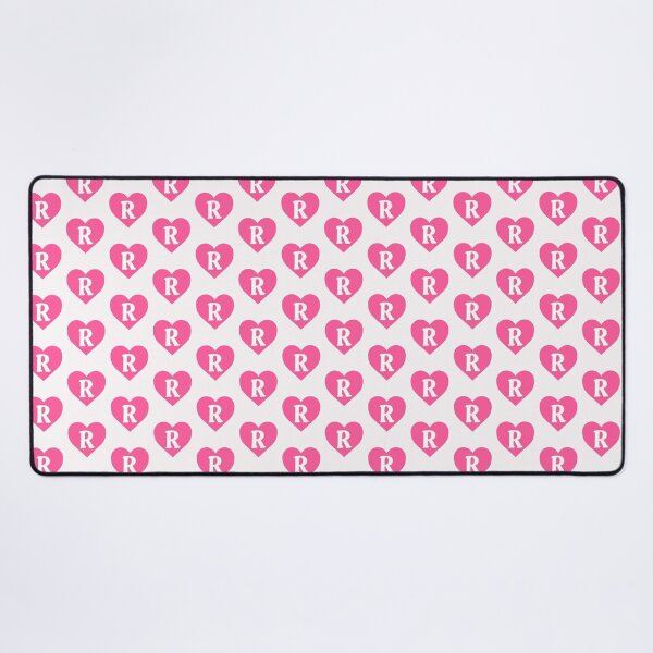Item preview, Alphabet Letter R Pink Heart designed and sold by Jeallan Designs.