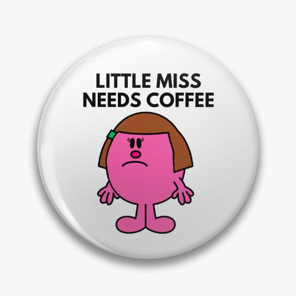 Item preview, Little Miss Need Coffee designed and sold by Comfy Creations.