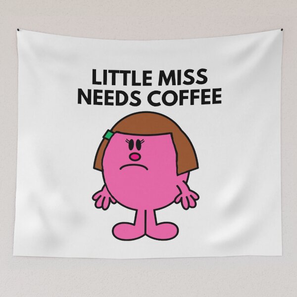 Item preview, Little Miss Need Coffee designed and sold by Comfy Creations.