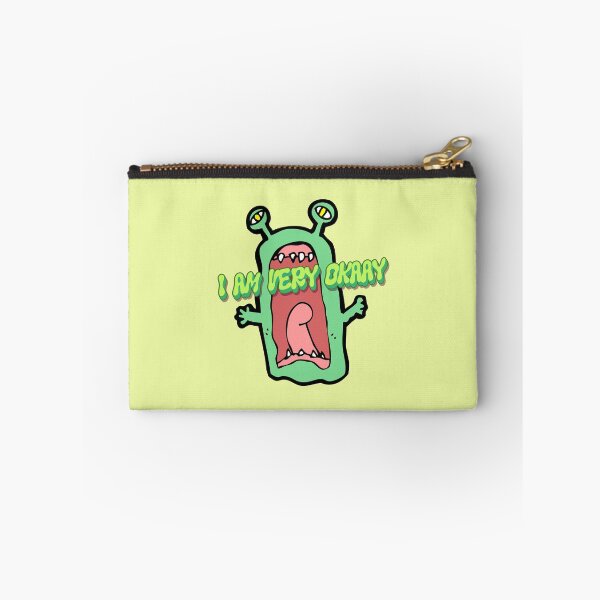 Item preview, Title: I Am Very Okay – Funny Alien Monster designed and sold by ArtivaaStudio.
