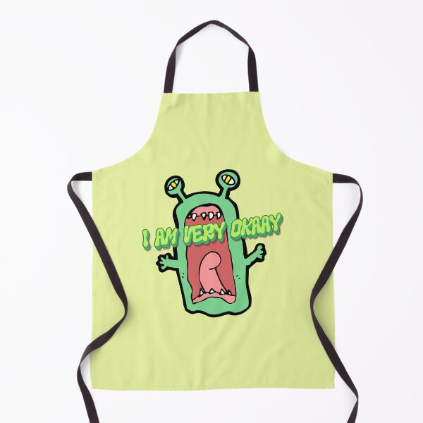Item preview, Title: I Am Very Okay – Funny Alien Monster designed and sold by ArtivaaStudio.