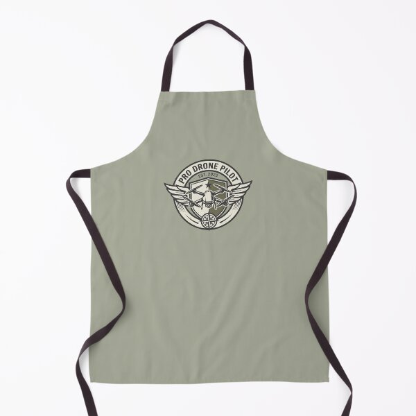Item preview, Pro Drone Pilot Vintage Aviation Badge Quadcopter Graphic designed and sold by KiwiRider.